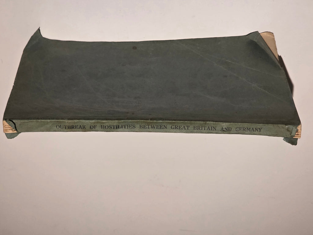 1939 British War Blue Book – Cmd. 6106 – German–Polish Relations & Outbreak of WWII
