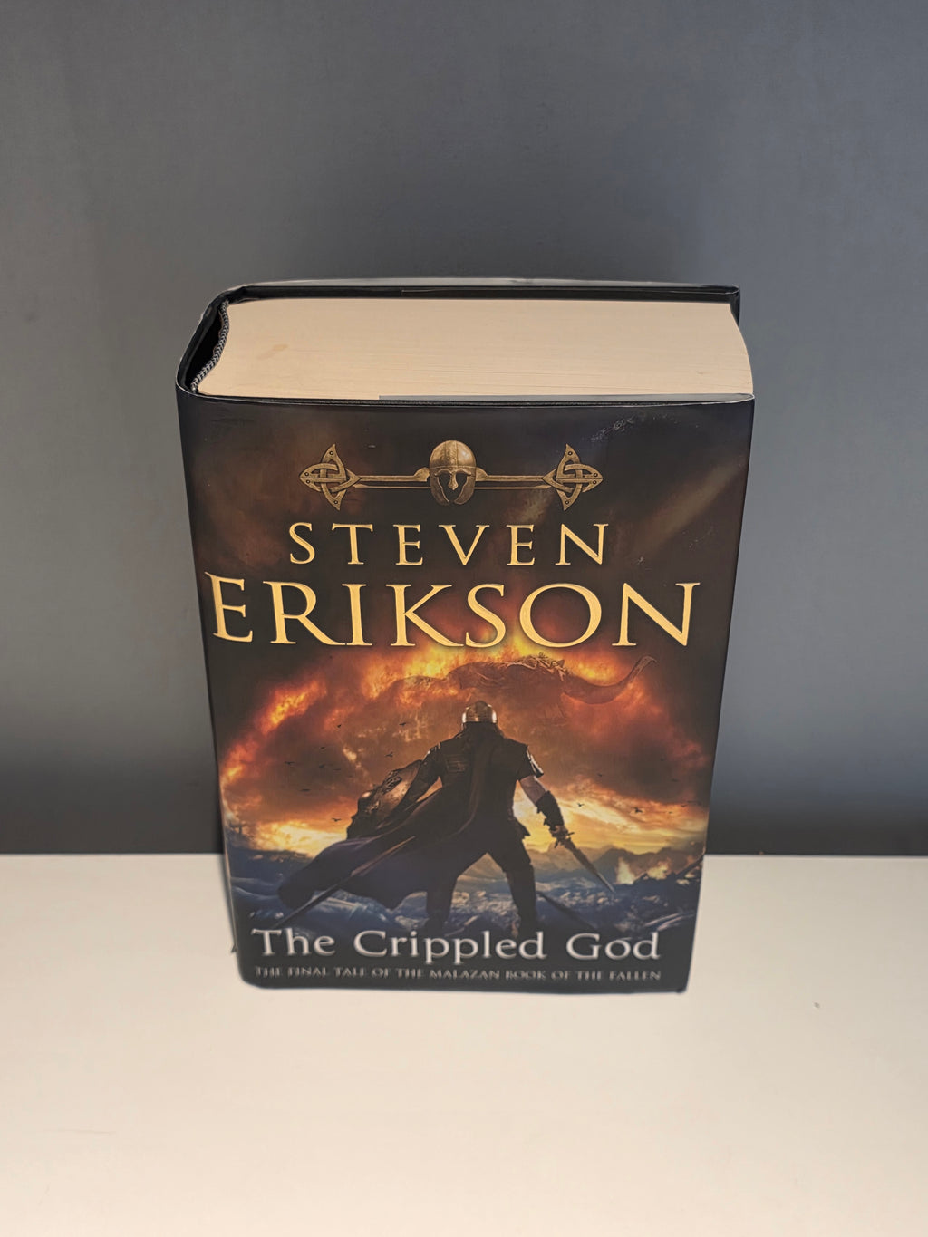 Signed Steven Erikson – The Crippled God – Malazan Book of the Fallen 10 – 2011 UK 1st Edition Hardcover