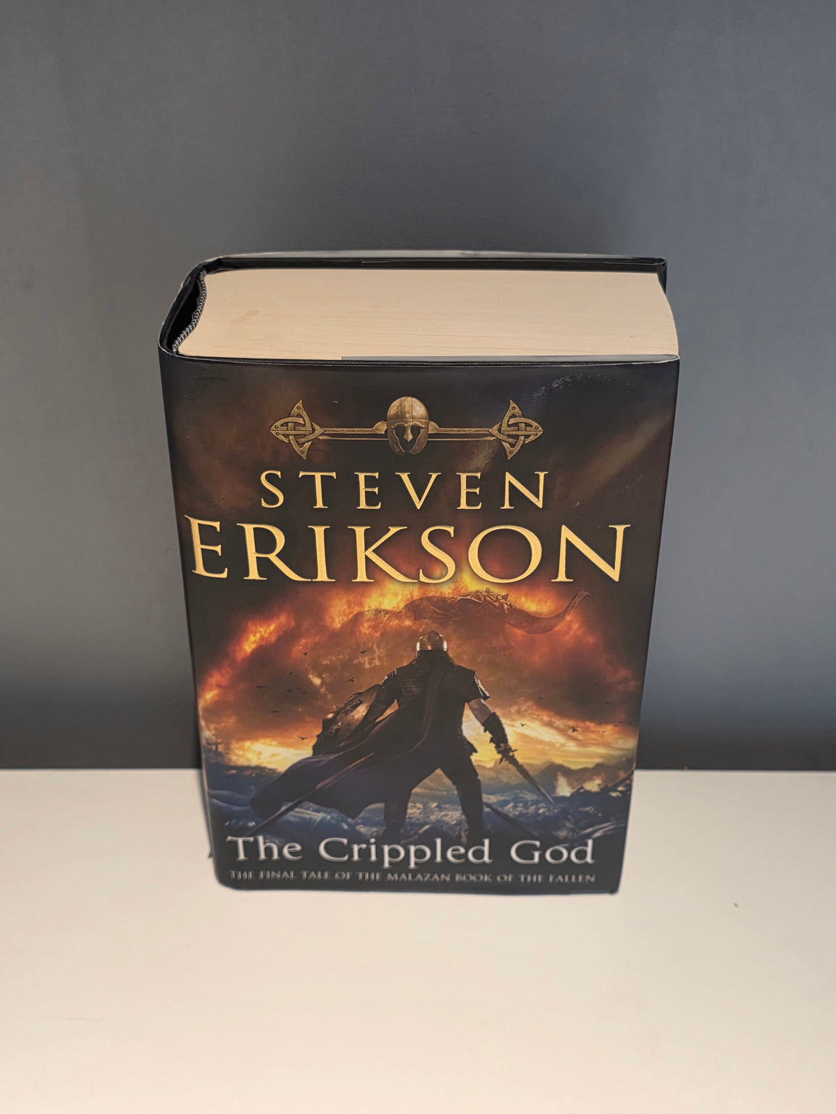 Signed Steven Erikson – The Crippled God – Malazan Book of the Fallen 10 – 2011 UK 1st Edition Hardcover