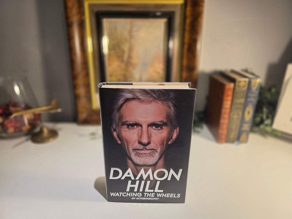Signed Damon Hill Watching the Wheels: My Autobiography Hardback Book