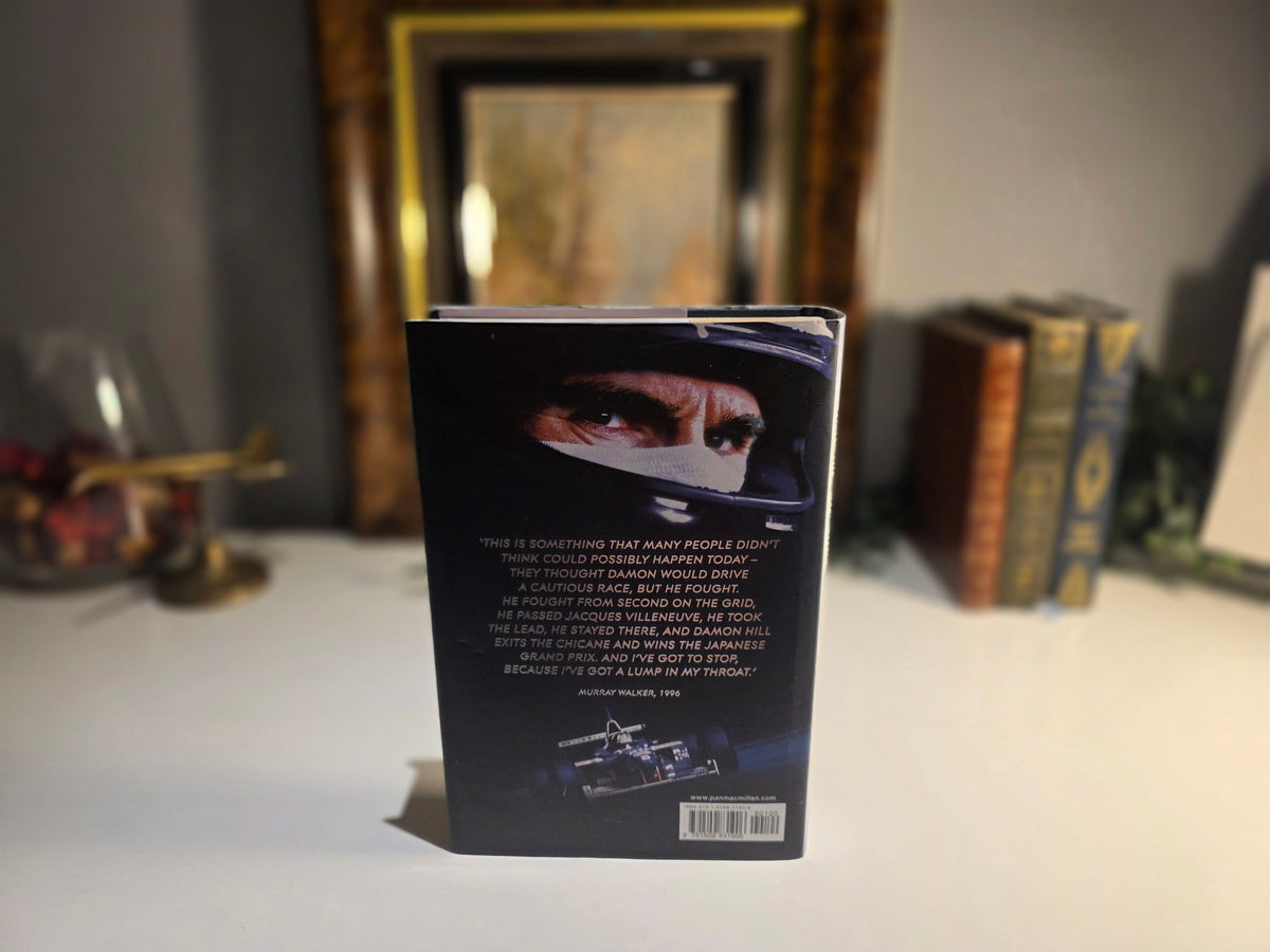 Signed Damon Hill Watching the Wheels: My Autobiography Hardback Book