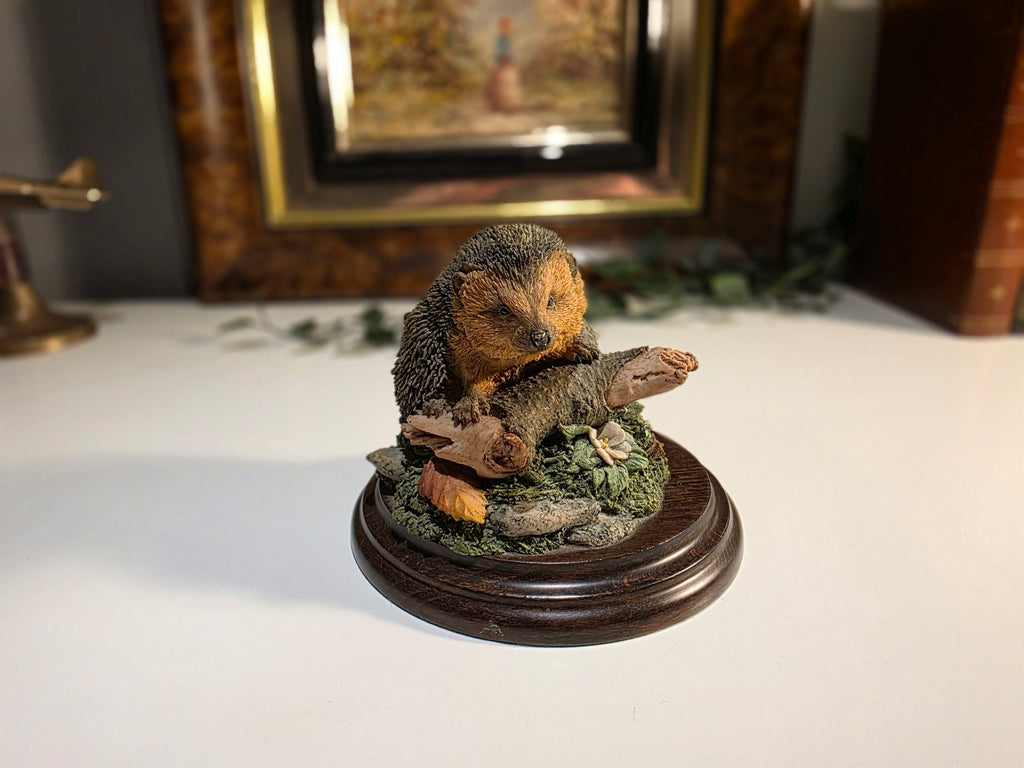 Royal Doulton “Hedgehog” Hedgehog Figurine – Vintage Handmade Sculpture, c.1994