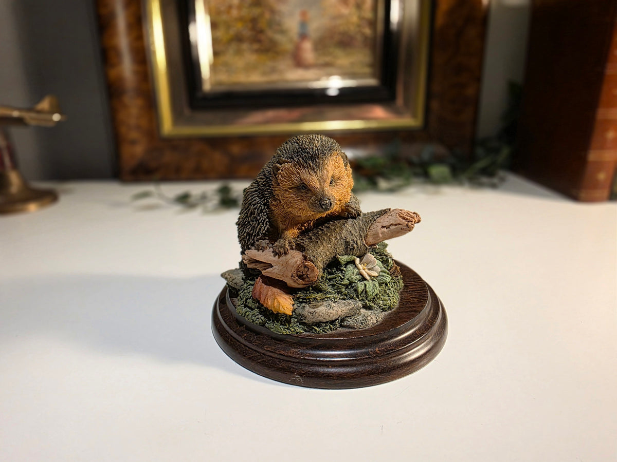 Royal Doulton “Hedgehog” Hedgehog Figurine – Vintage Handmade Sculpture, c.1994