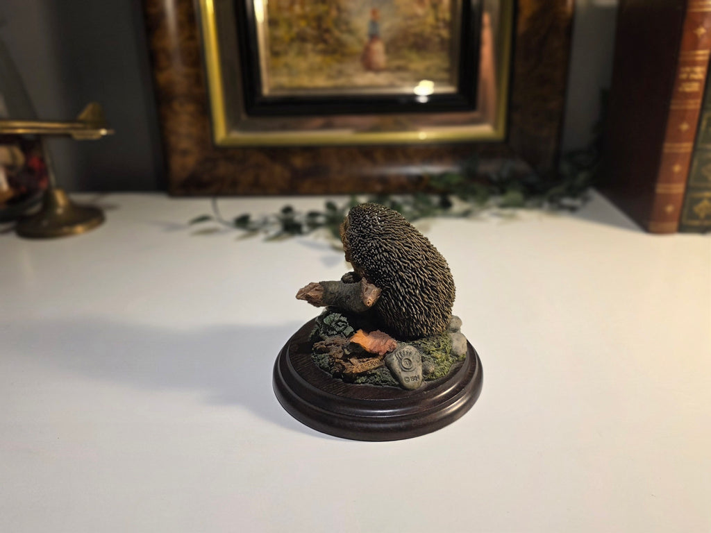 Royal Doulton “Hedgehog” Hedgehog Figurine – Vintage Handmade Sculpture, c.1994
