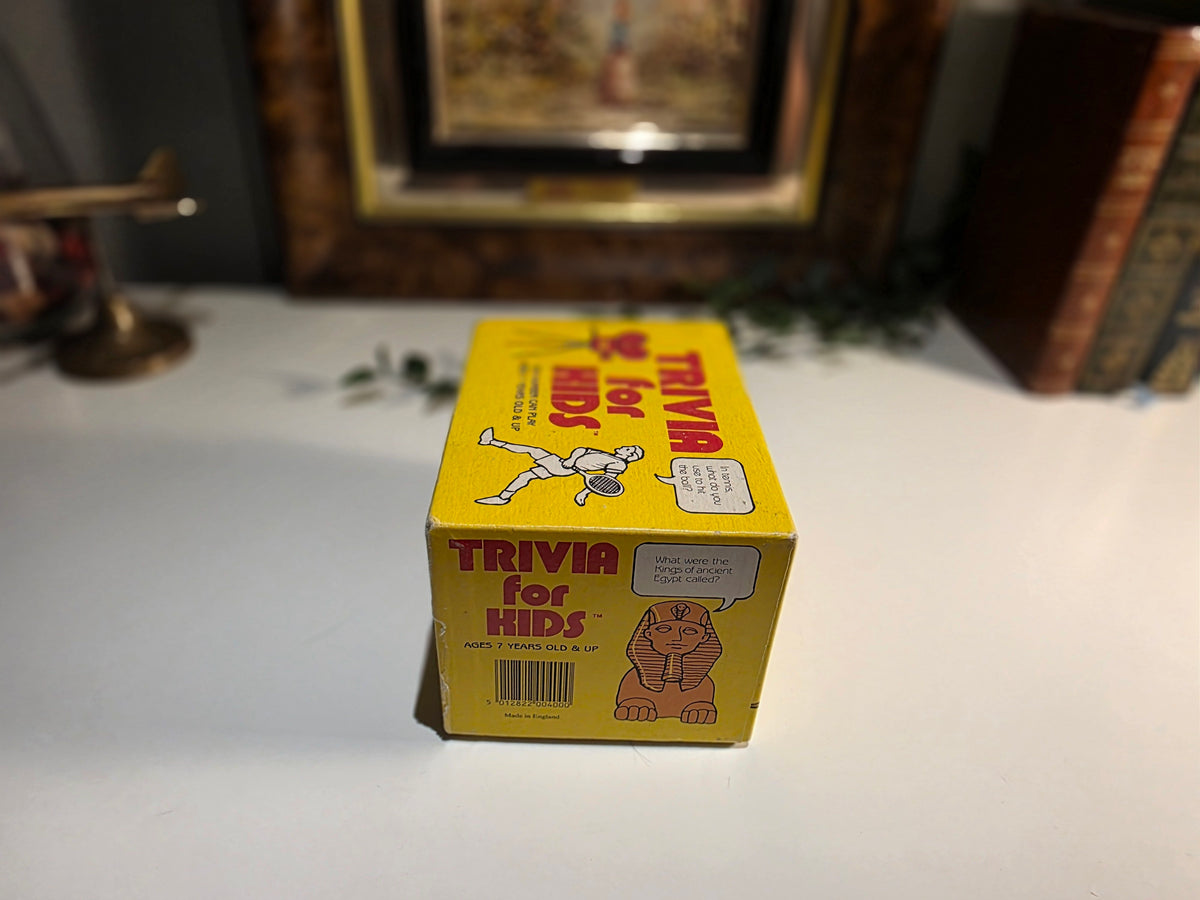 Vintage “Trivia for Kids” Question-and-Answer Game – Complete 300-Card Set – Rare Collectable