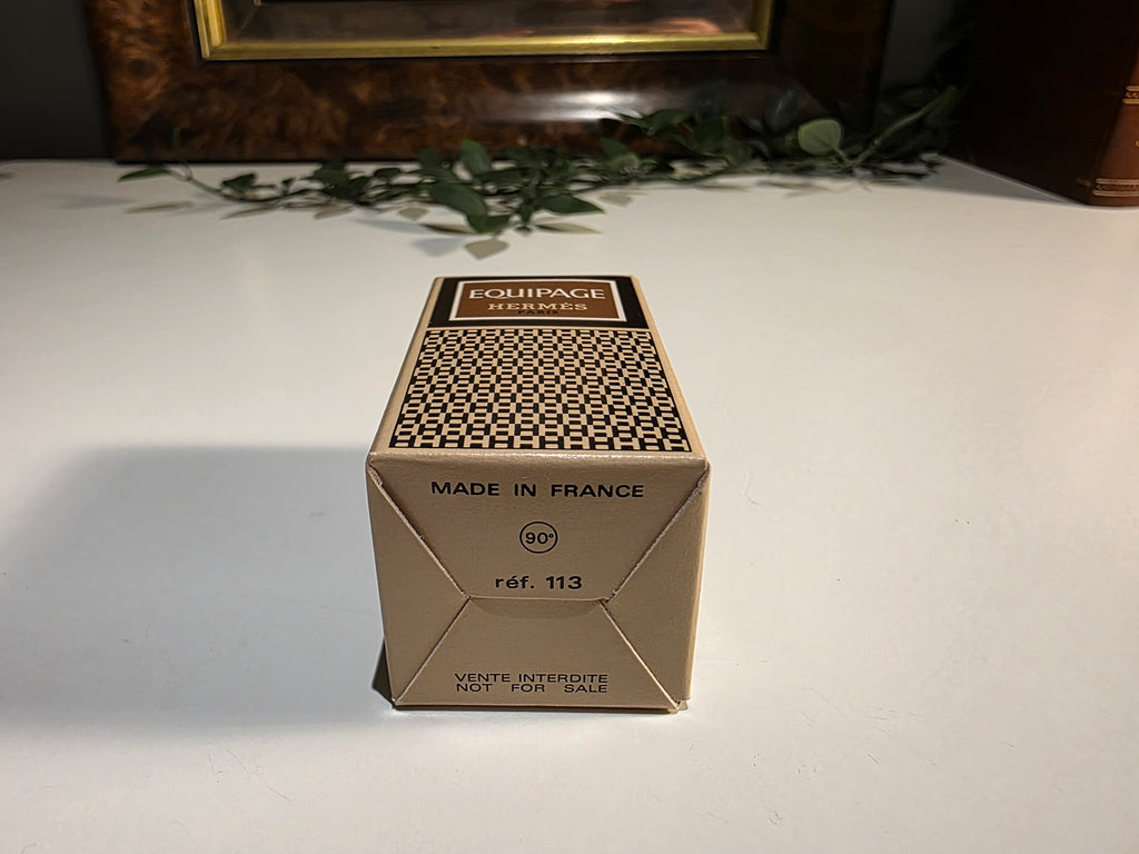 Vintage Hermès Equipage Eau de Toilette [10ml]  Miniature Bottle – Boxed